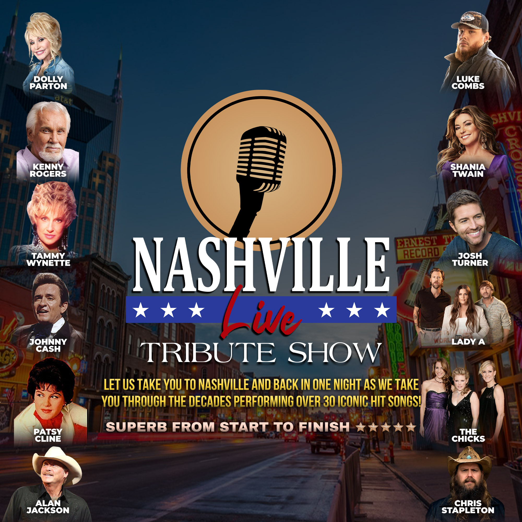 One Night In Nashville 2 Square Copy