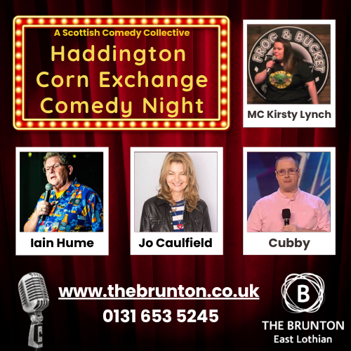 Photos of comedians Kirsty Lynch, Iain Hume, Jo Caulfield and Cubby