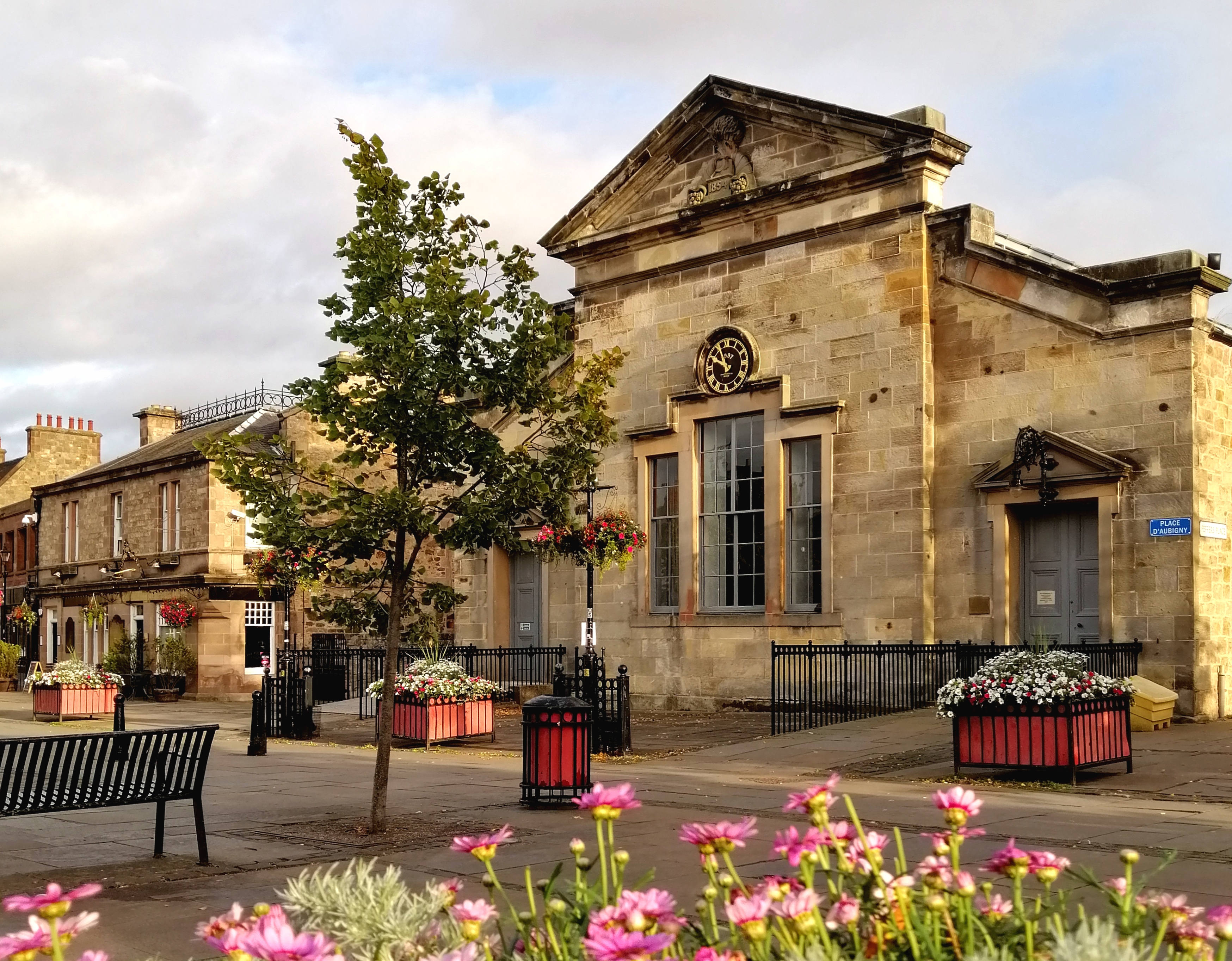 Corn Exchange With Flowers Crop