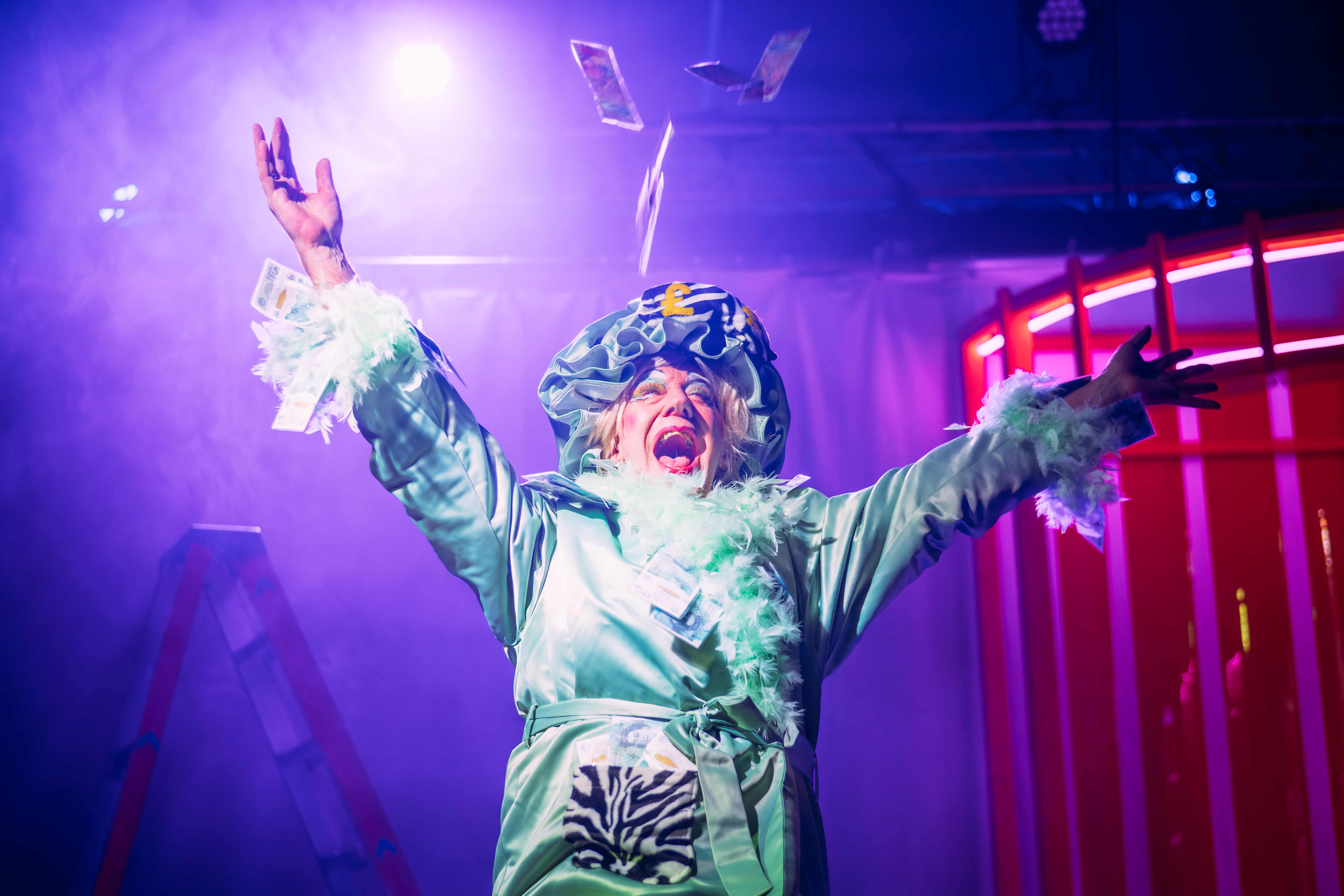 Graham Crammond In A Christmas Carol Brunton Panto 2024 Credit Mihaela Bodlovic