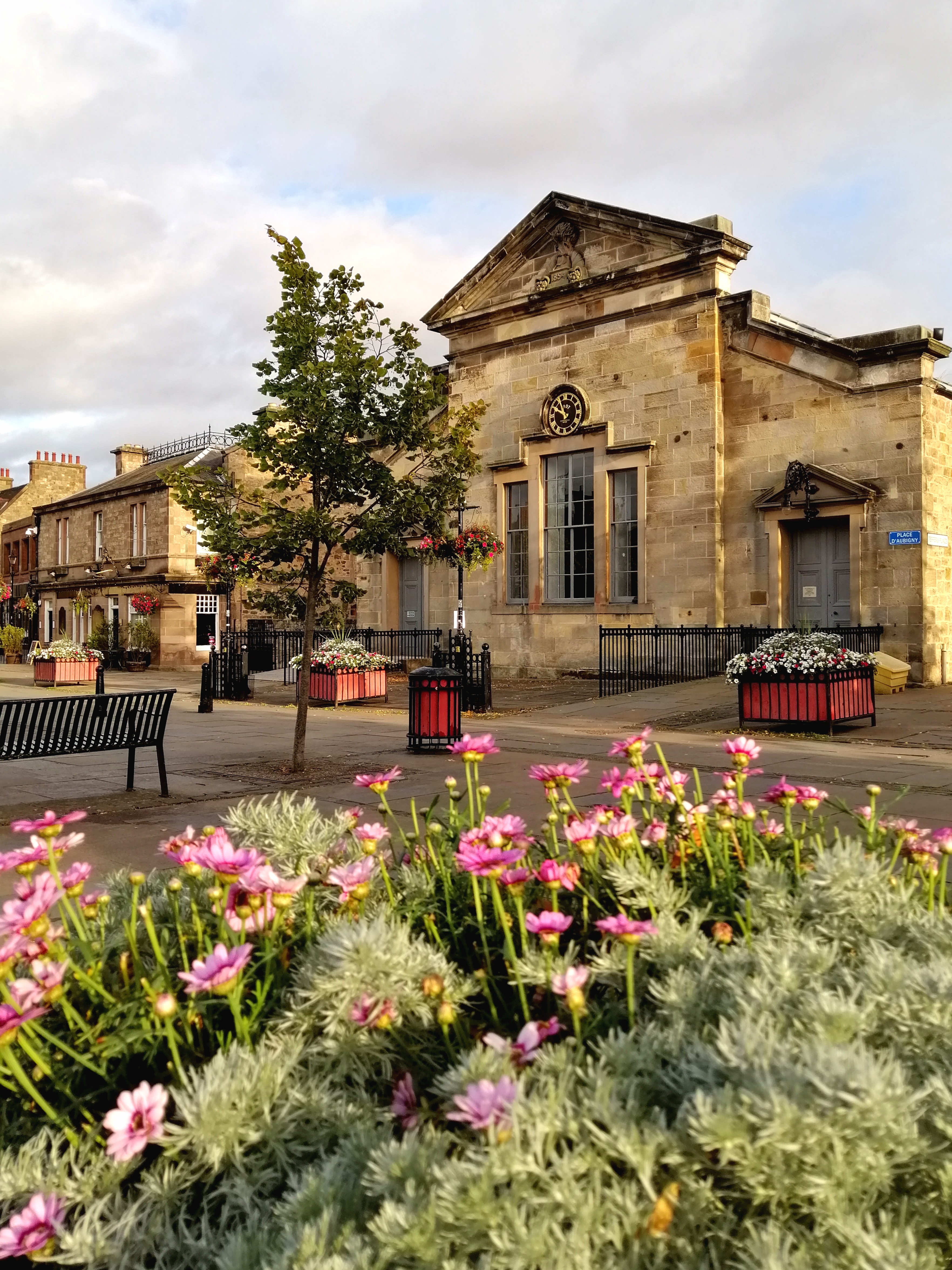 Corn Exchange With Flowers