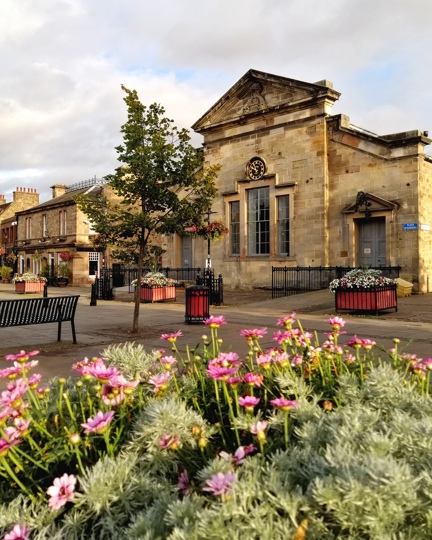 Corn Exchange With Flowers