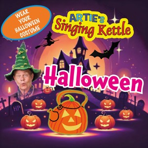 Artie Singing Kettle Halloween